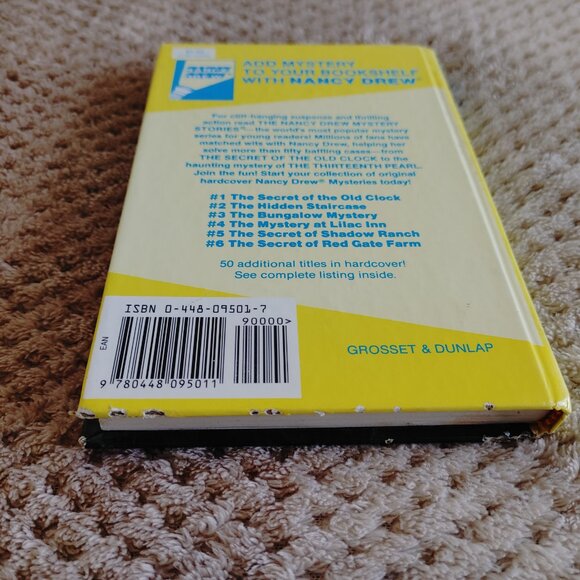 Nancy Drew Mystery Stories The Secret of the Old Clock by Carolyn Keene (Book) - Picture 11 of 16